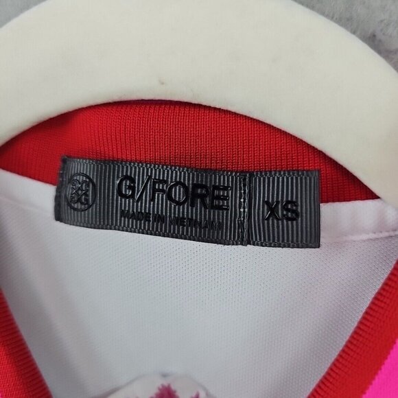 G/FORE White Tank Top with Pink Accents - Picture 2 of 8
